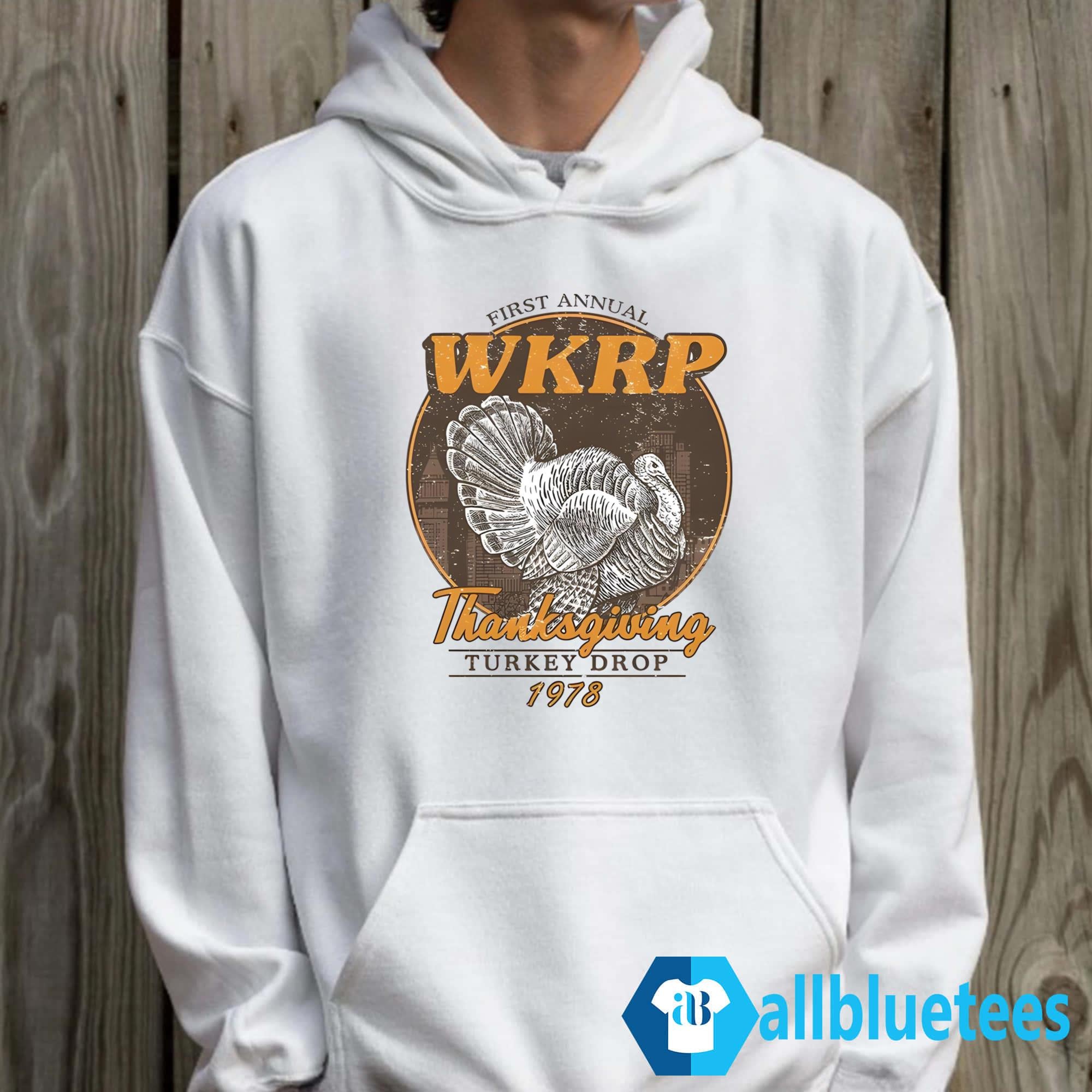 First Annual WKRP Turkey Drop Thanksgiving Shirt