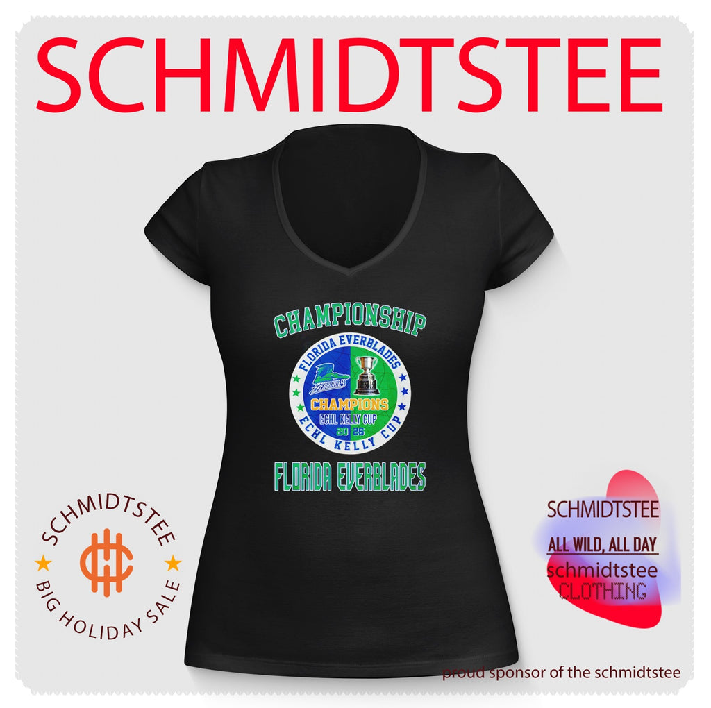 Florida Everblades 2026 ECHL Kelly Cup Champions logo shirt