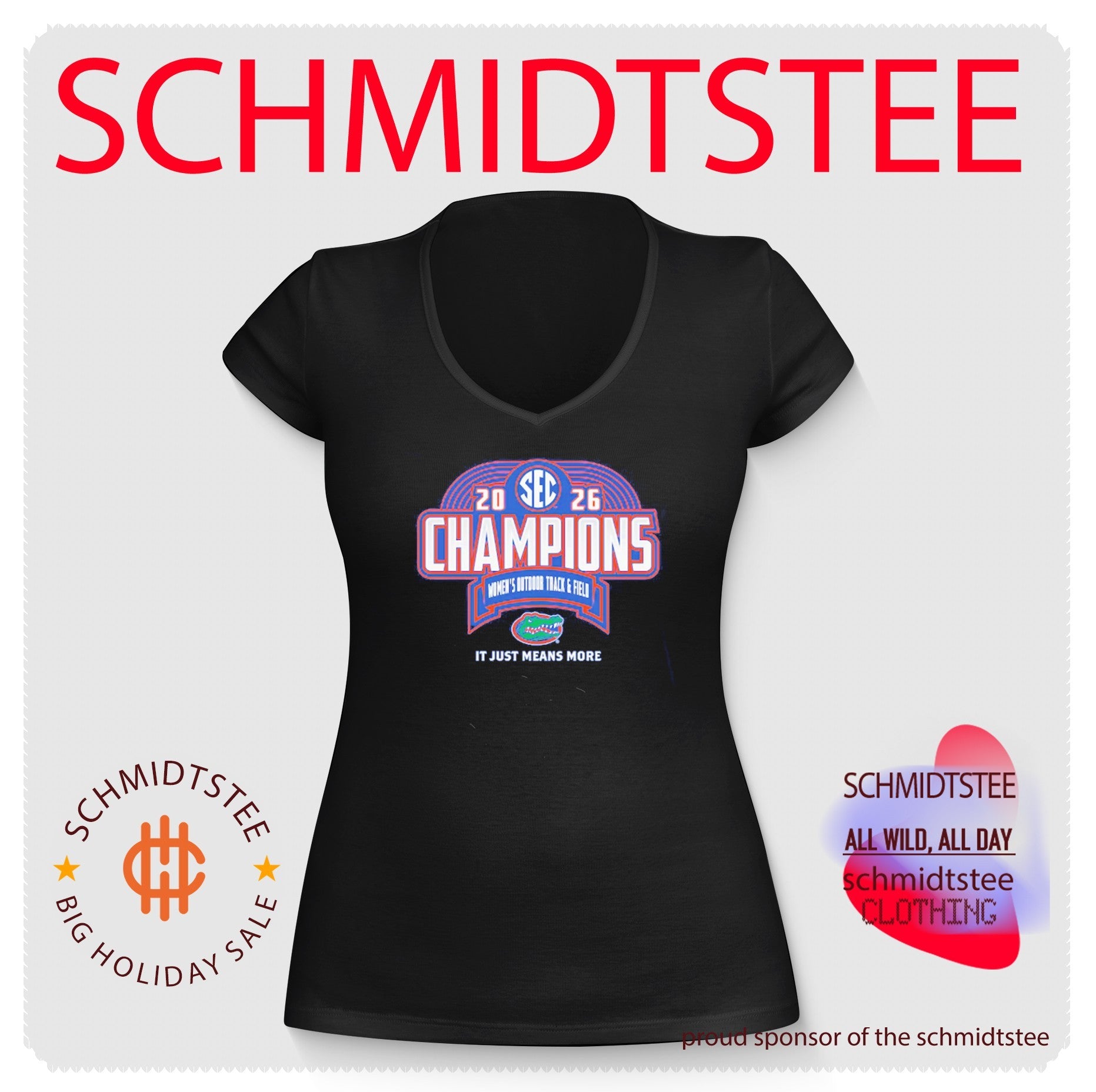 Florida Gators 2026 SEC Women’s Outdoor Track & Field Champions shirt