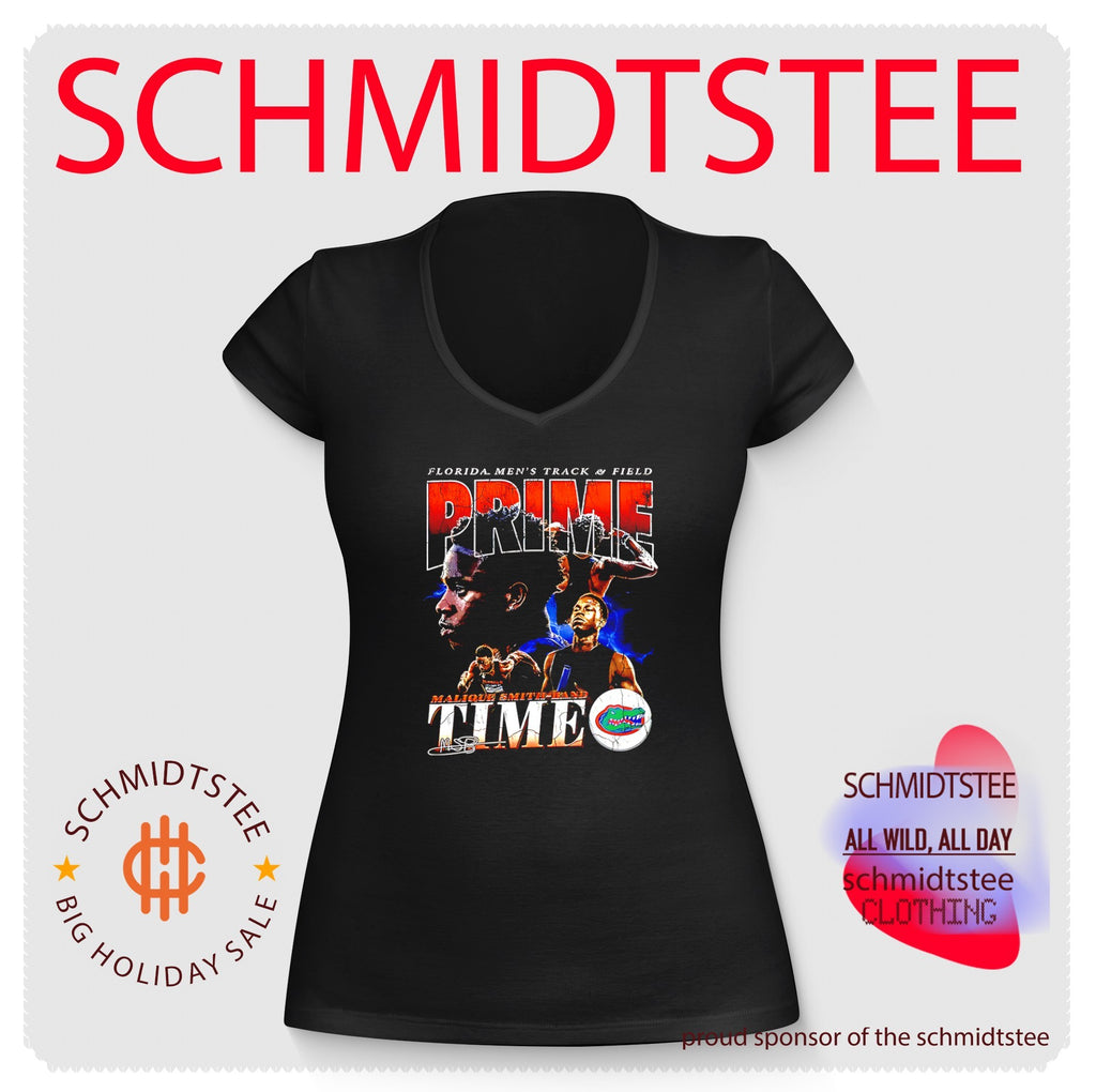 Florida Gators Florida men’s track and field prime Malique Smith band time shirt