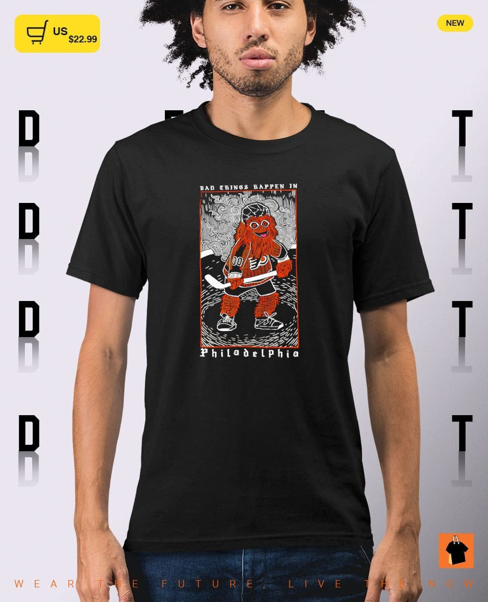 Flyers Bad Things Happen In Philadelphia Gritty art shirt
