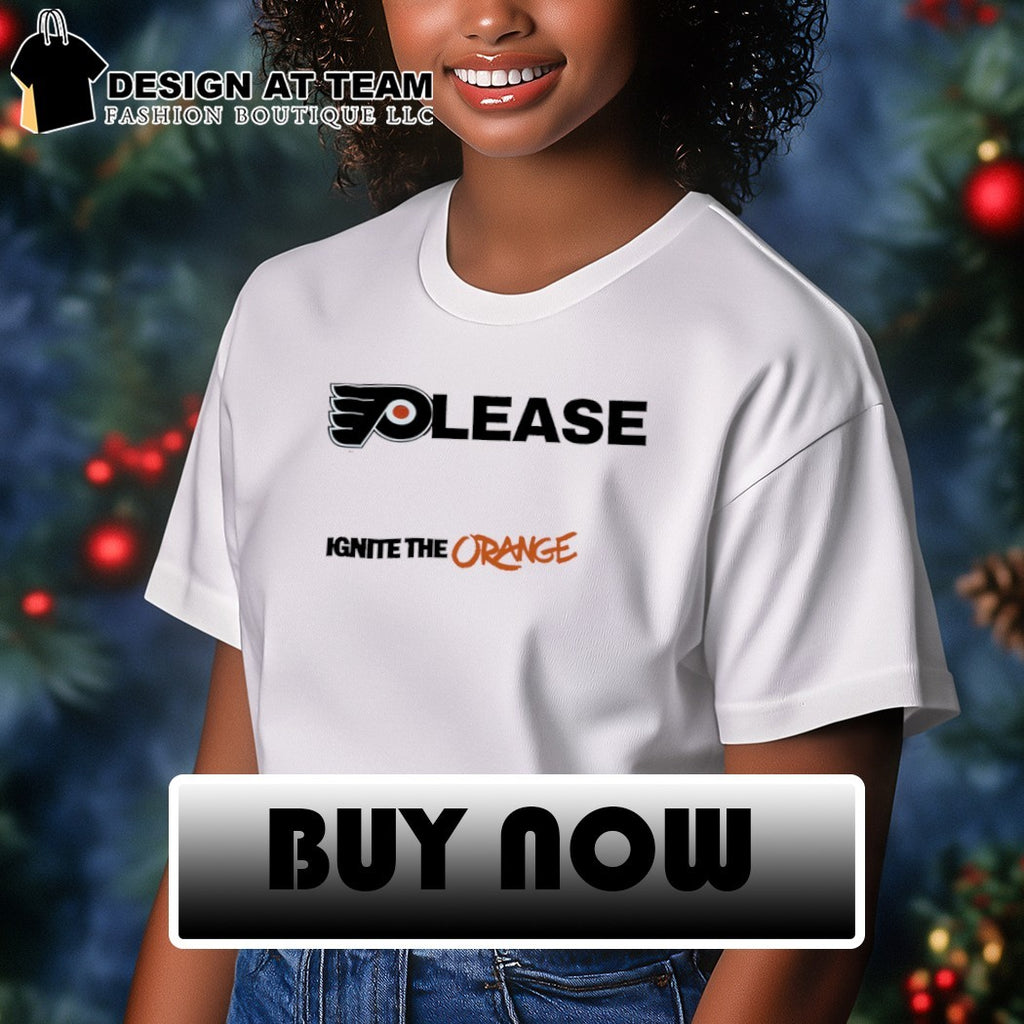 Folease Ignite The Orange Philadelphia Flyers Hockey 2026 logo shirt