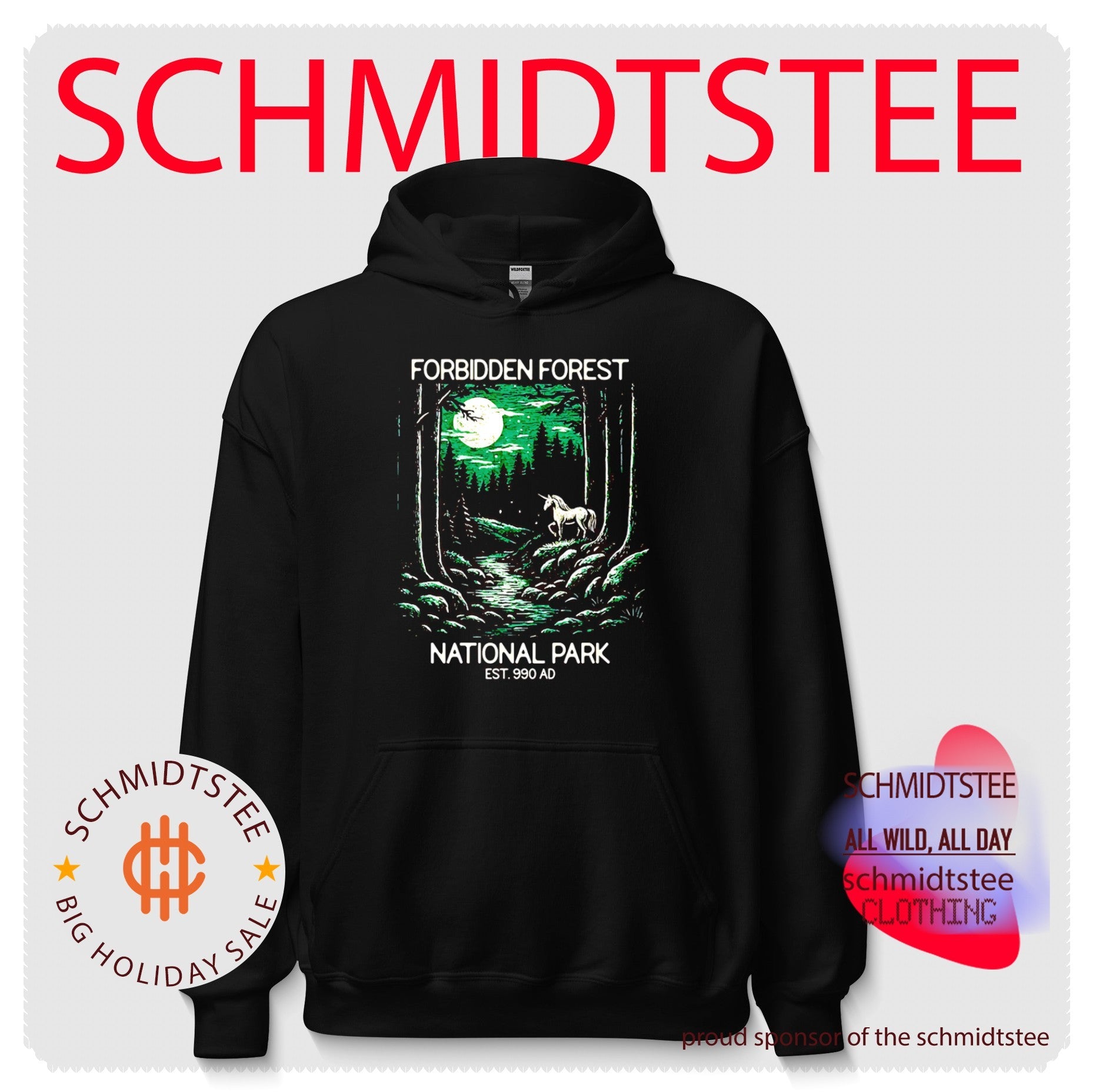 Forbidden Forest National Park Est 990 AD shirt