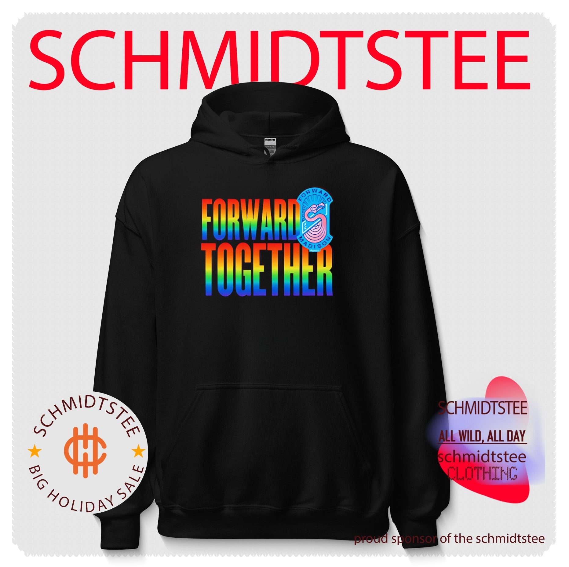 Forward Madison FC Forward Together Pride shirt