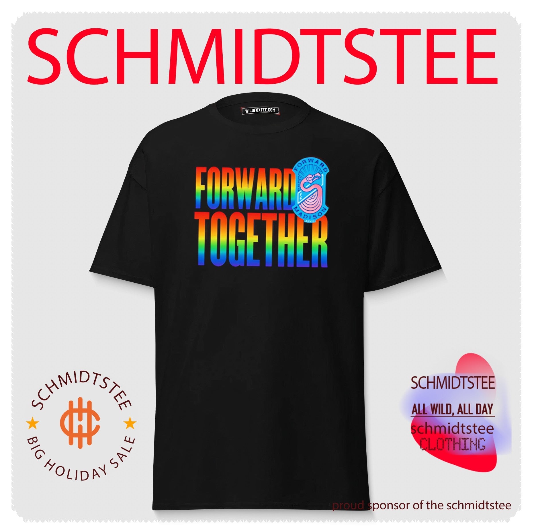 Forward Madison FC Forward Together Pride shirt