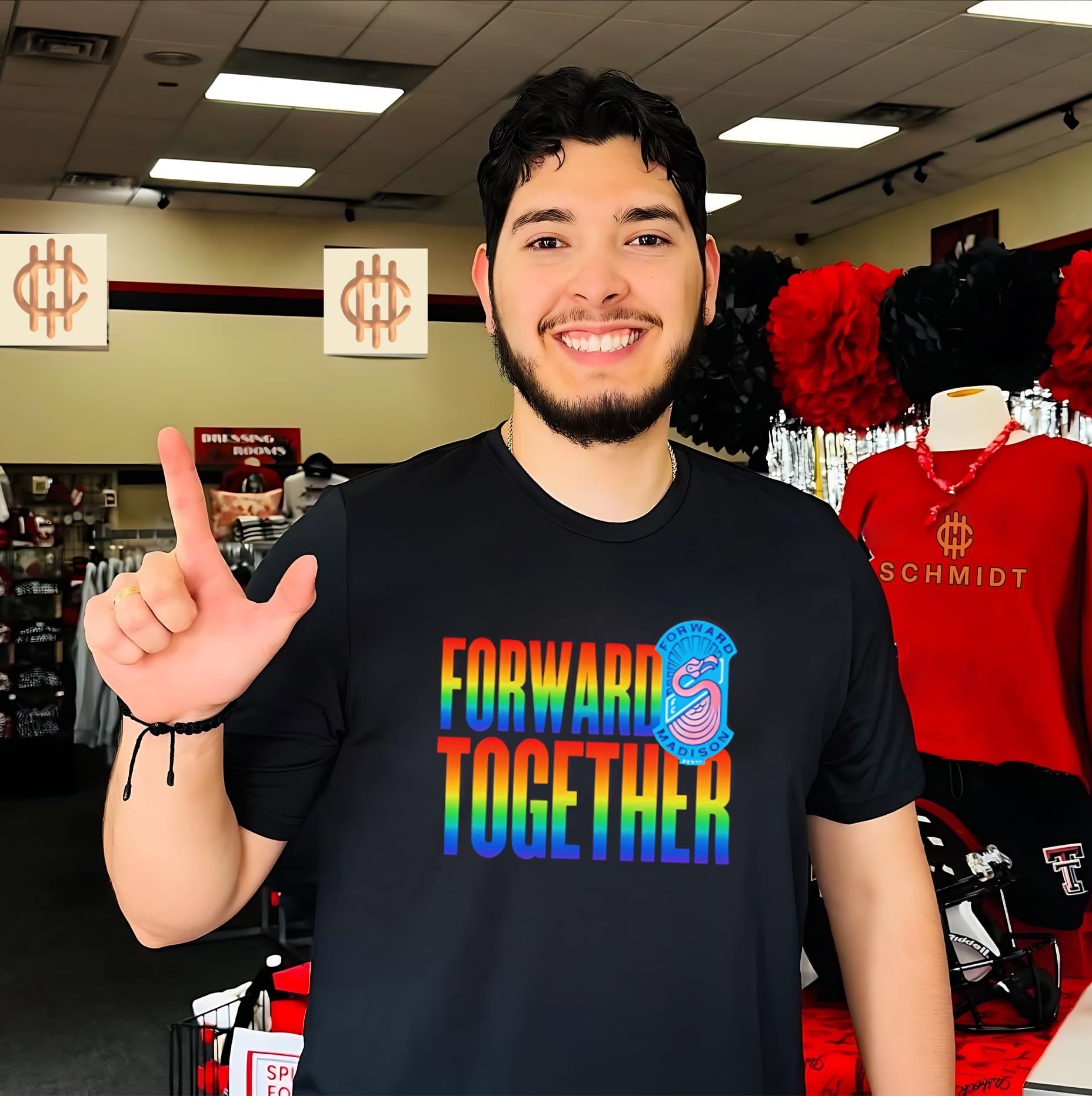 Forward Madison FC Forward Together Pride shirt
