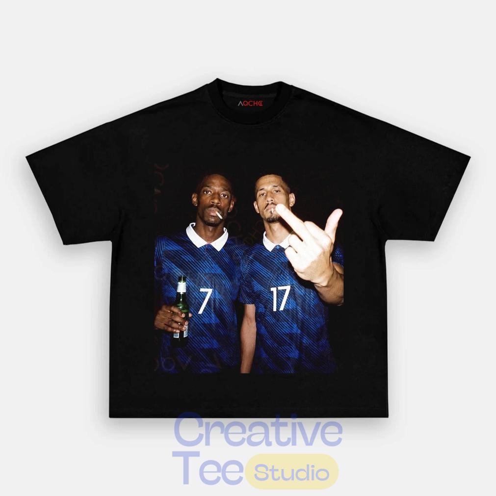 France National Team Dembélé x Saliba Drunk T-Shirt