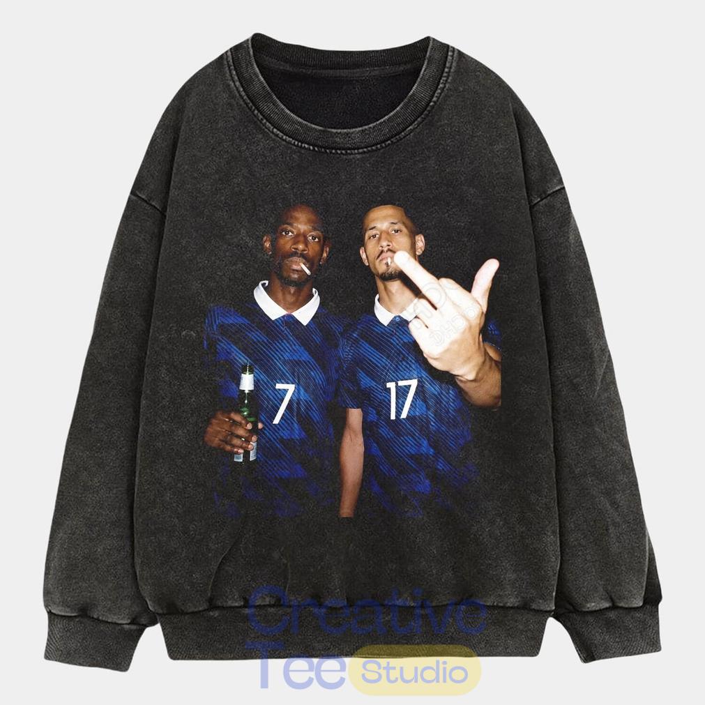 France National Team Dembélé x Saliba Drunk T-Shirt
