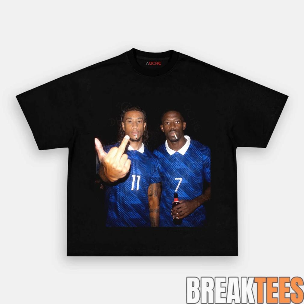 France National Team Olise x Dembele Drunk Smoke Tee