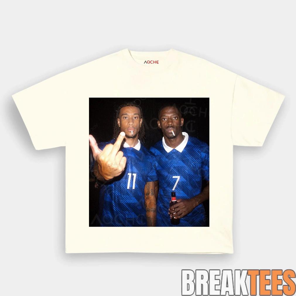 France National Team Olise x Dembele Drunk Smoke Tee