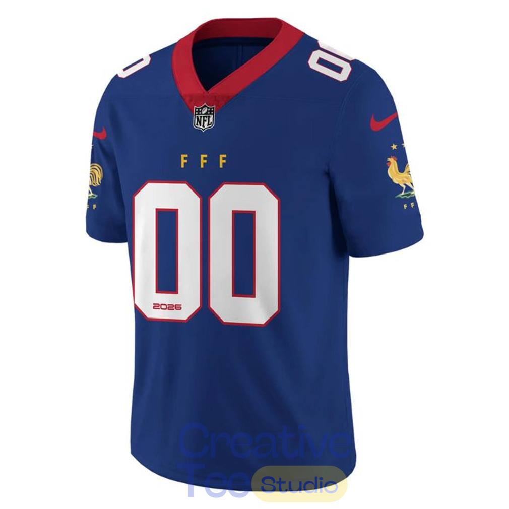 France National Team x NFL Road Football Jersey – Special Edition