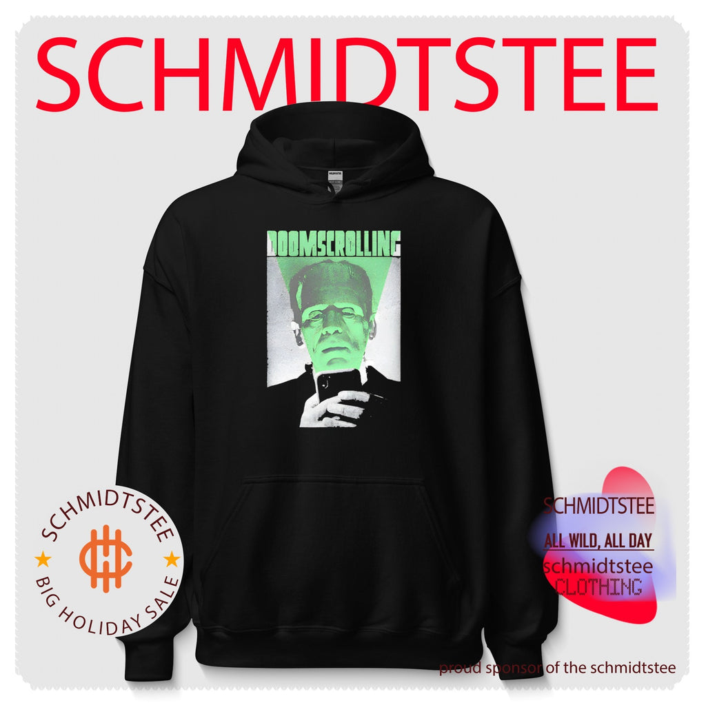 Frankenstein doomscrolling shirt