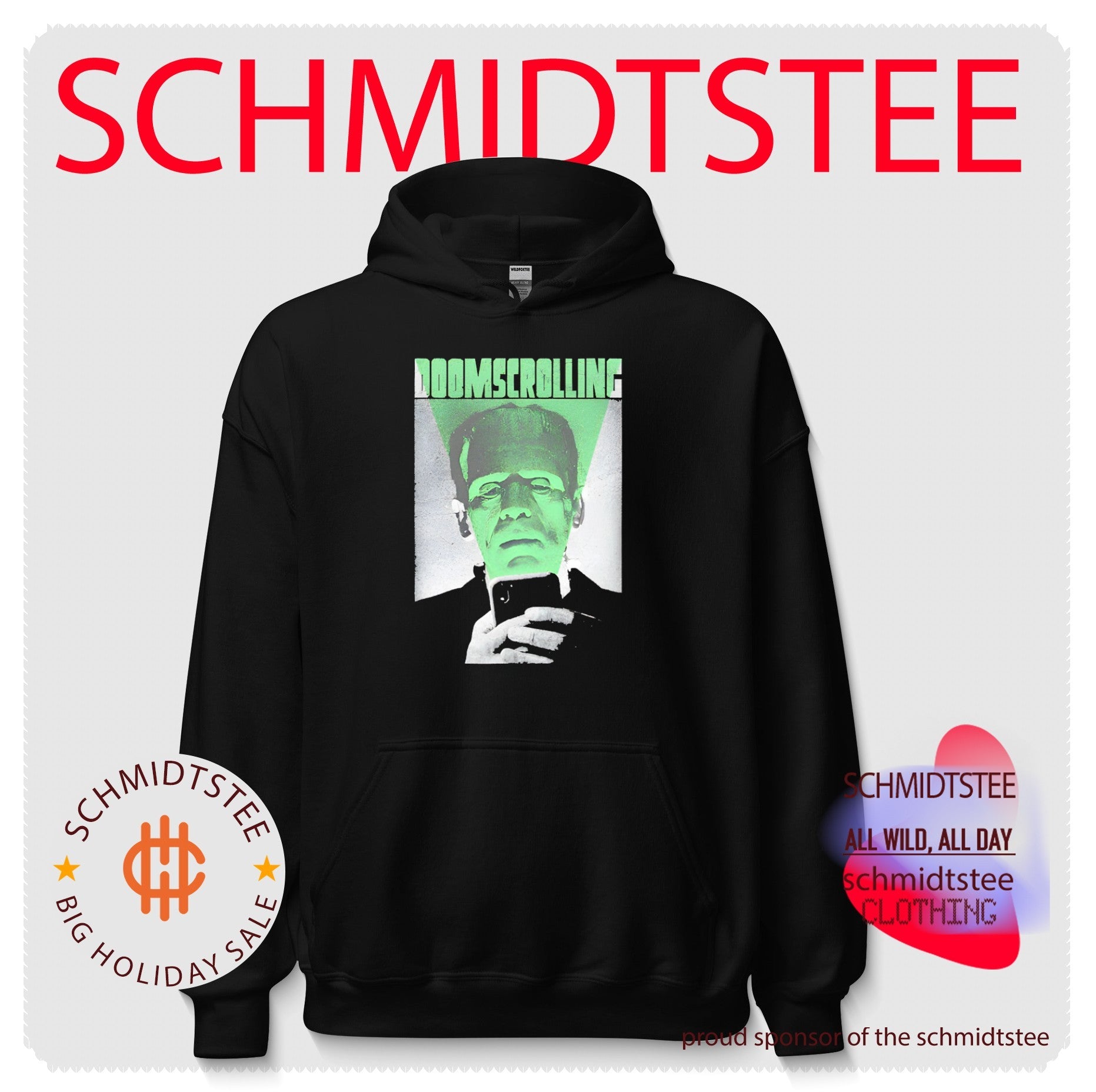 Frankenstein doomscrolling shirt