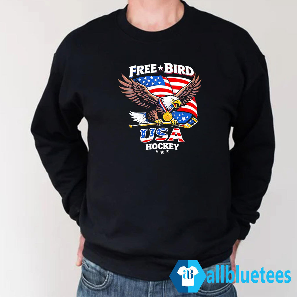 Free Bird USA Hockey Shirt