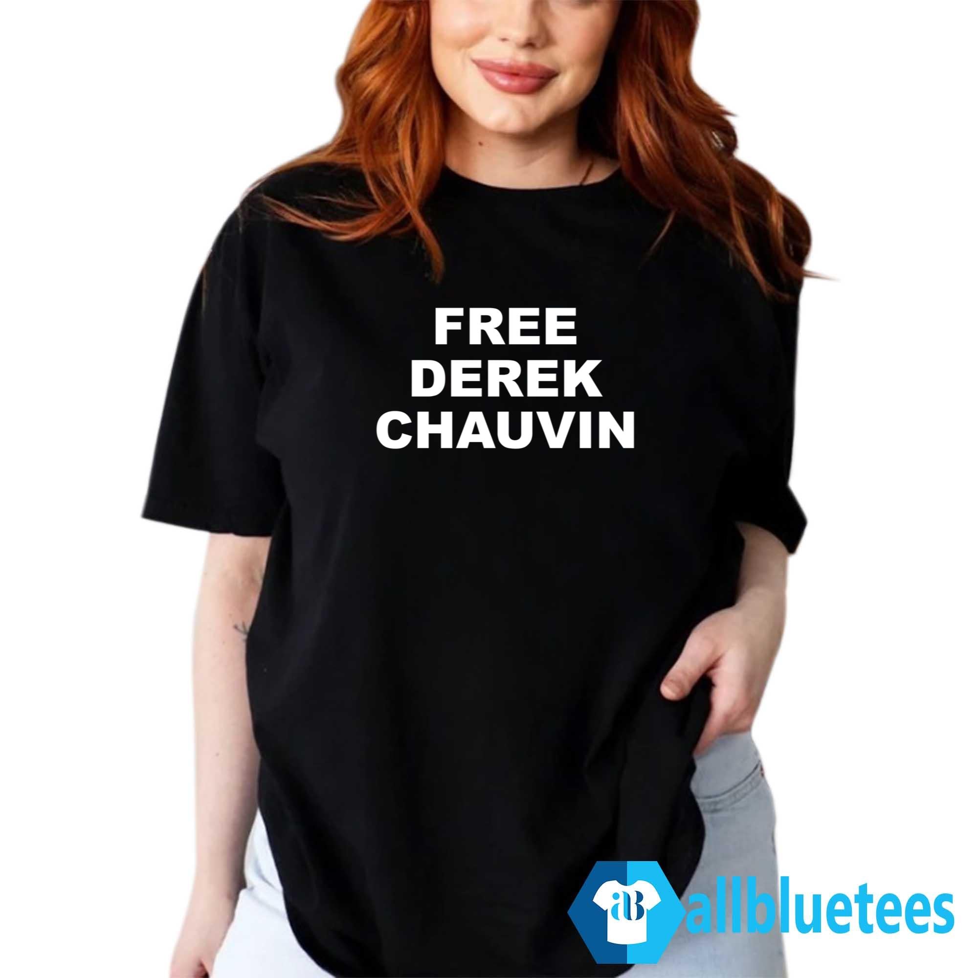Free Derek Chauvin Shirt