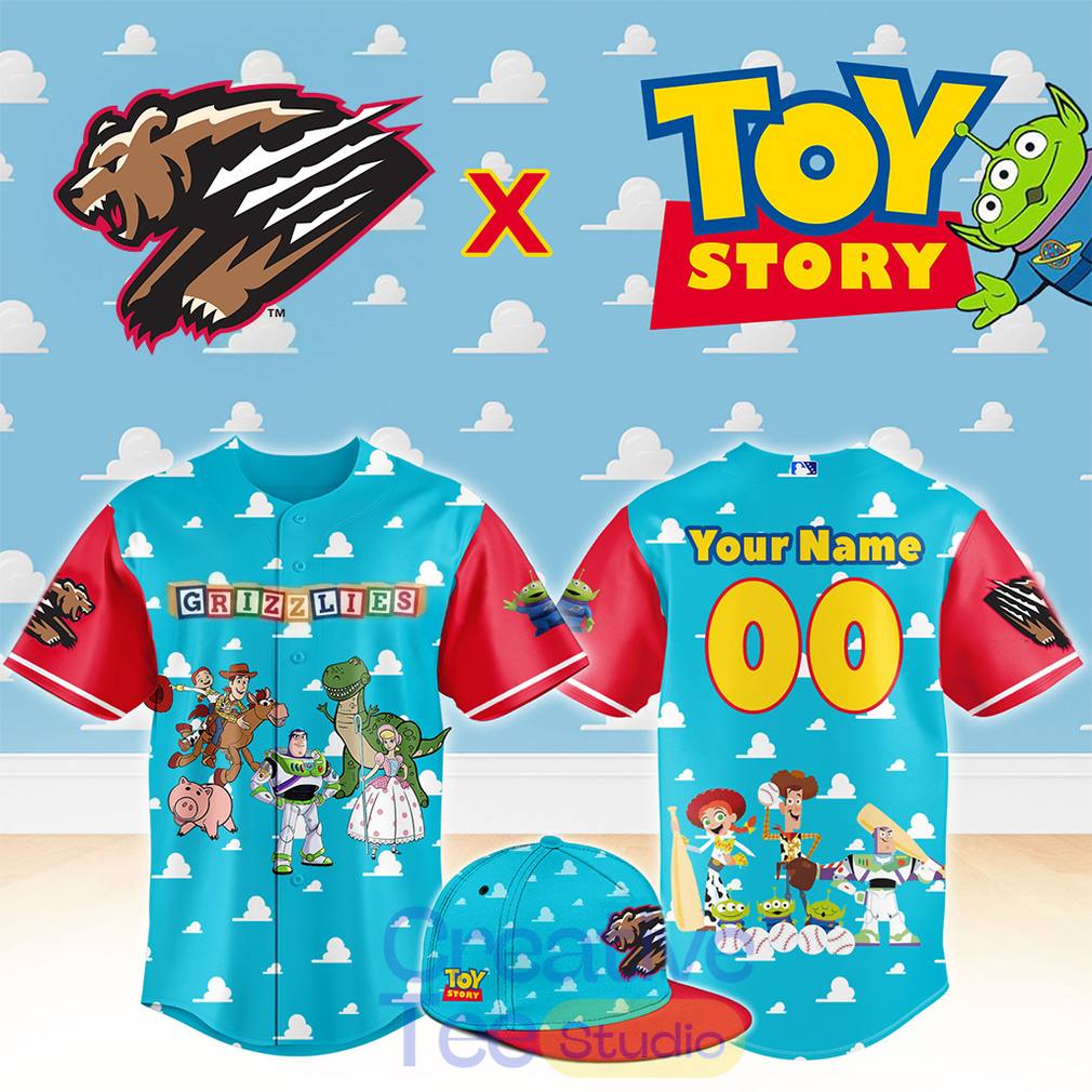 Fresno Grizzlies x Toy Story Night Custom Baseball Jersey
