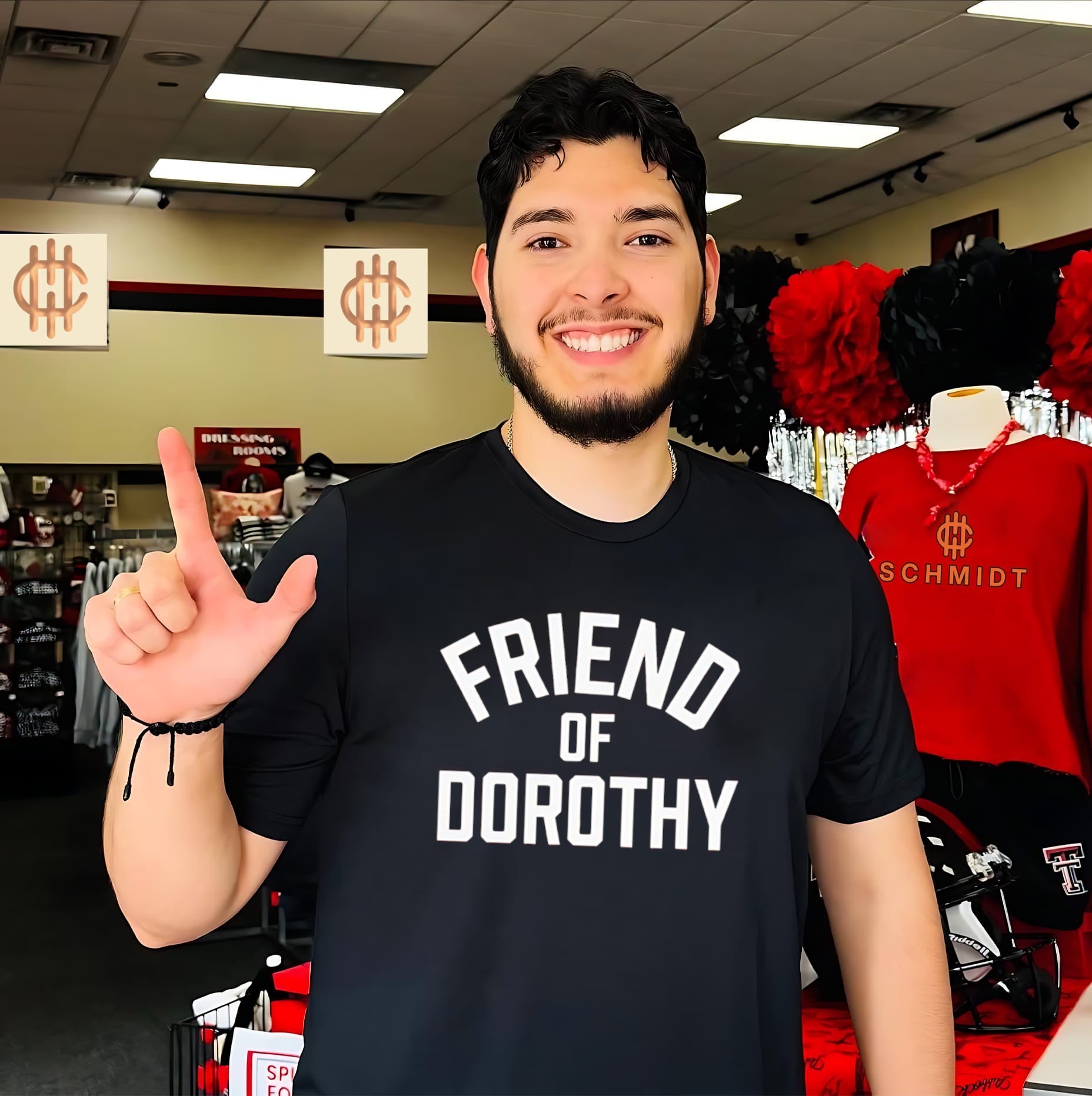 Friend of Dorothy text shirt