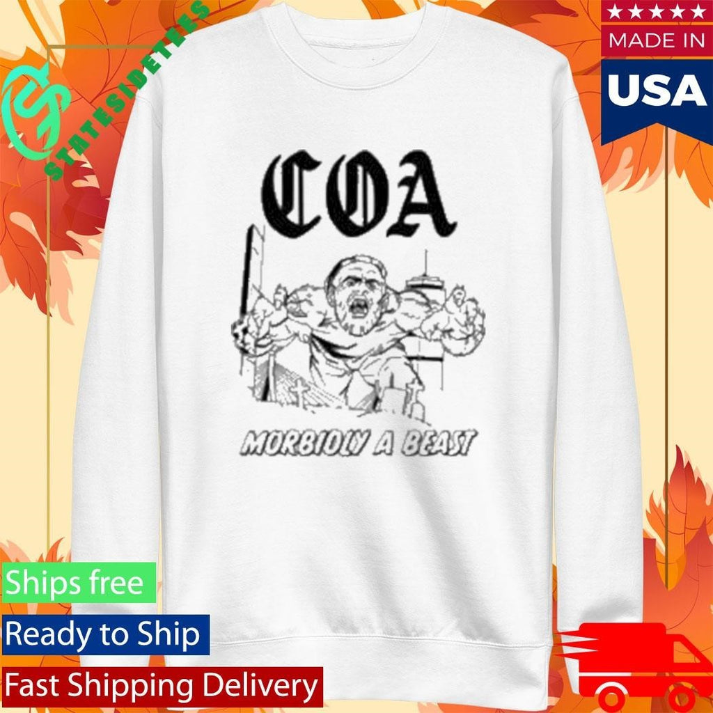 Friends Family Forever Coa Morbidly A Beast Shirt