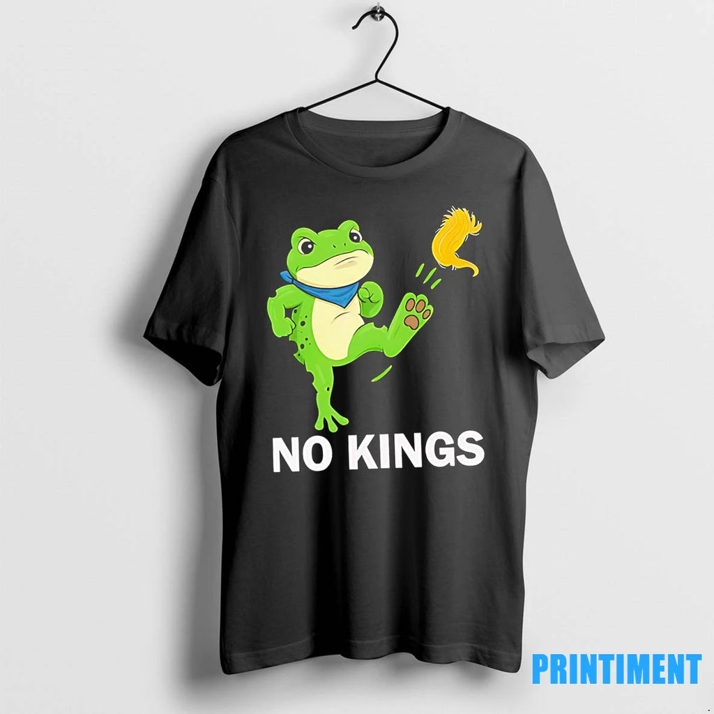 Funny No Kings Portland Frog Protest Resist Tshirts Sweater