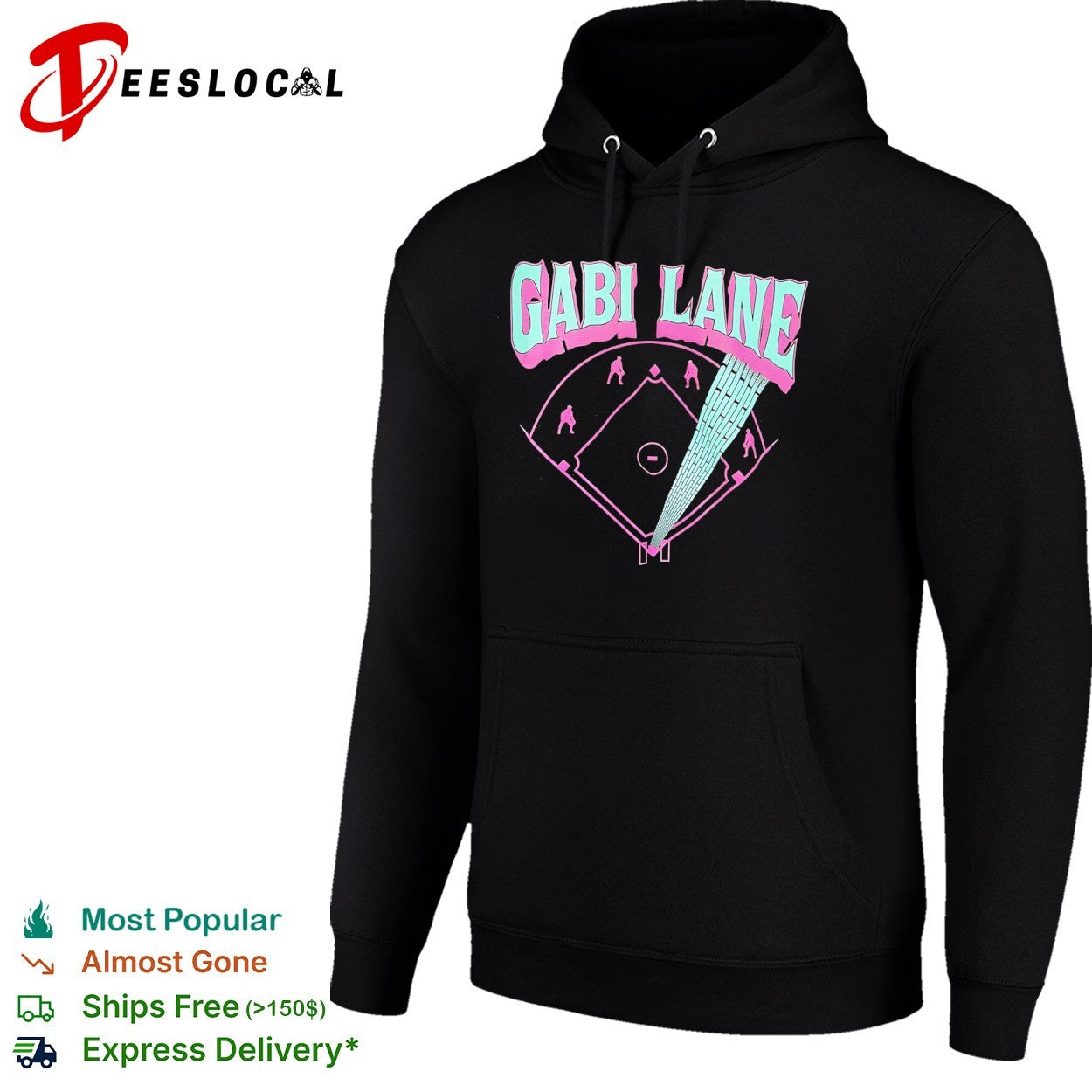 Gabi Lane baseball shirt