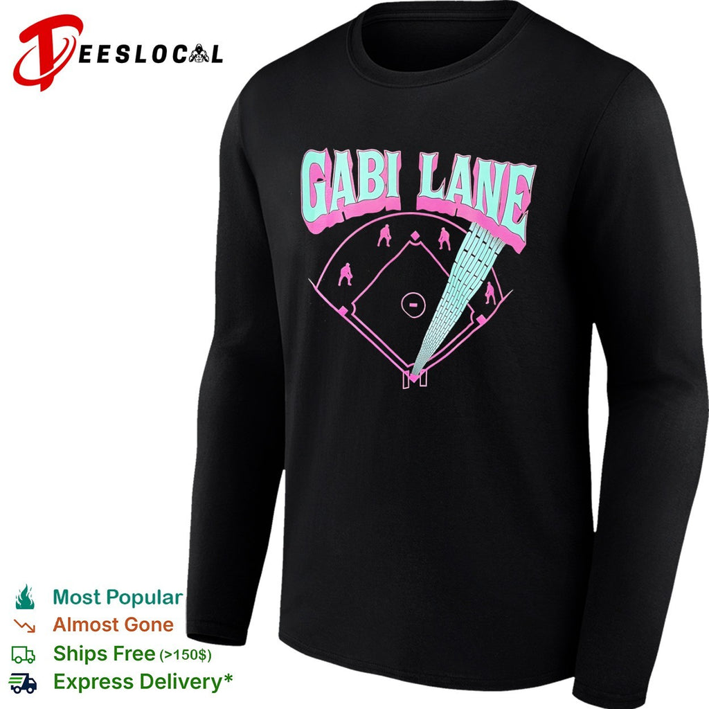 Gabi Lane baseball shirt