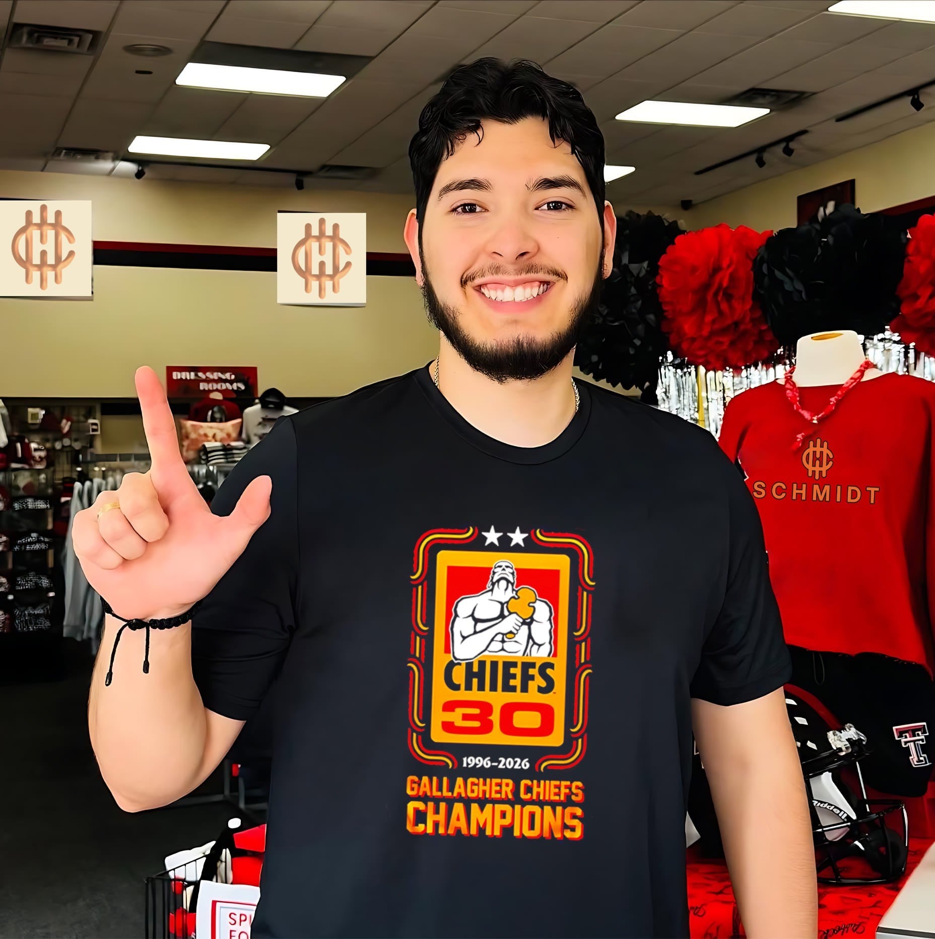 Gallagher Chiefs Champions Super Rugby Pacific 1996-2026 shirt