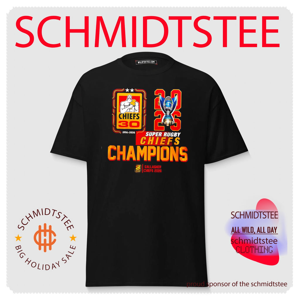 Gallagher Chiefs Super Rugby Pacific Champions 1996-2026 shirt