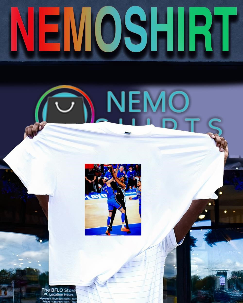 Game 7 Victor Wemby San Antonio Spurs dunking over Chet Holmgren OKC Thunder shirt
