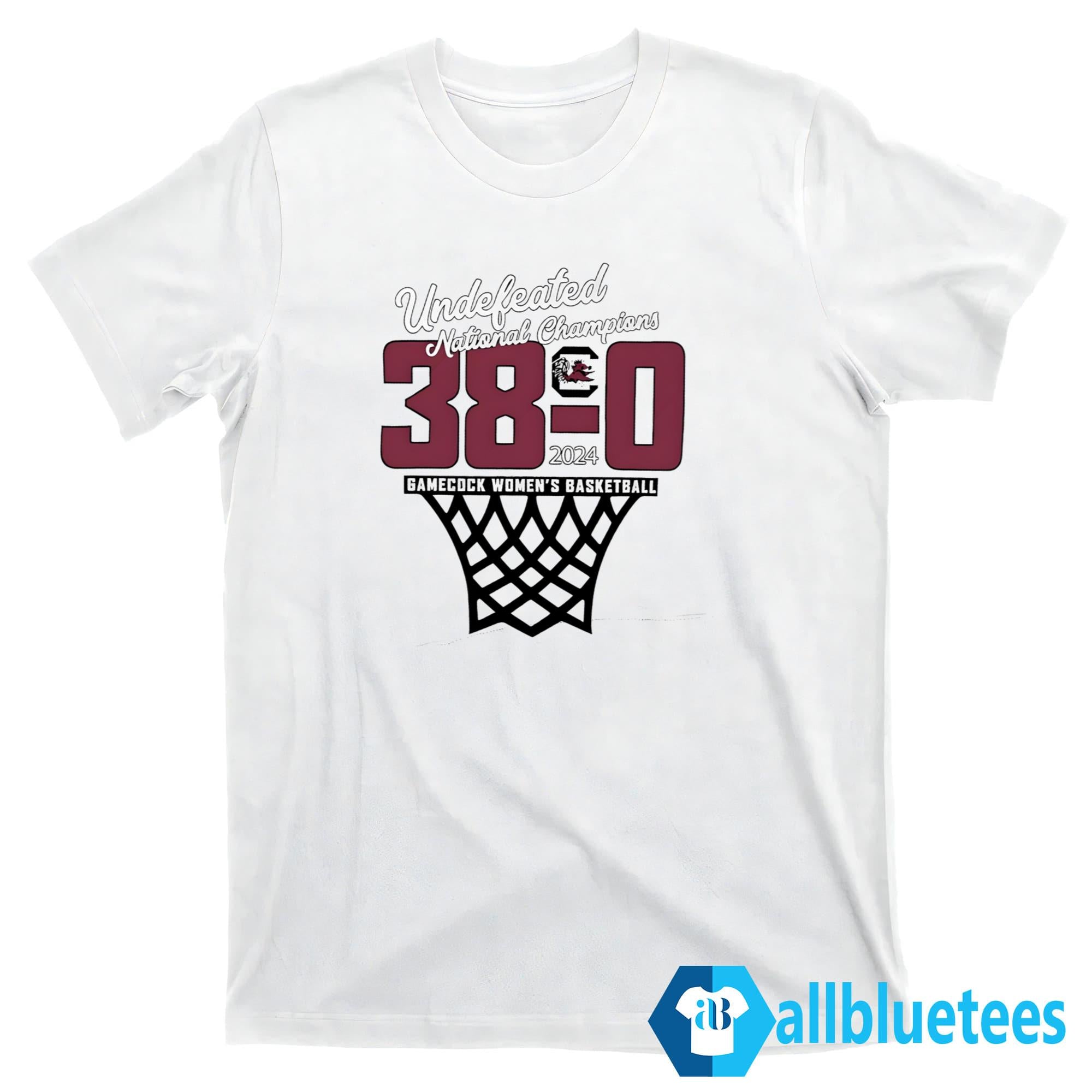 Gamecocks Undefeated 38-0 2024 National Champions Shirt