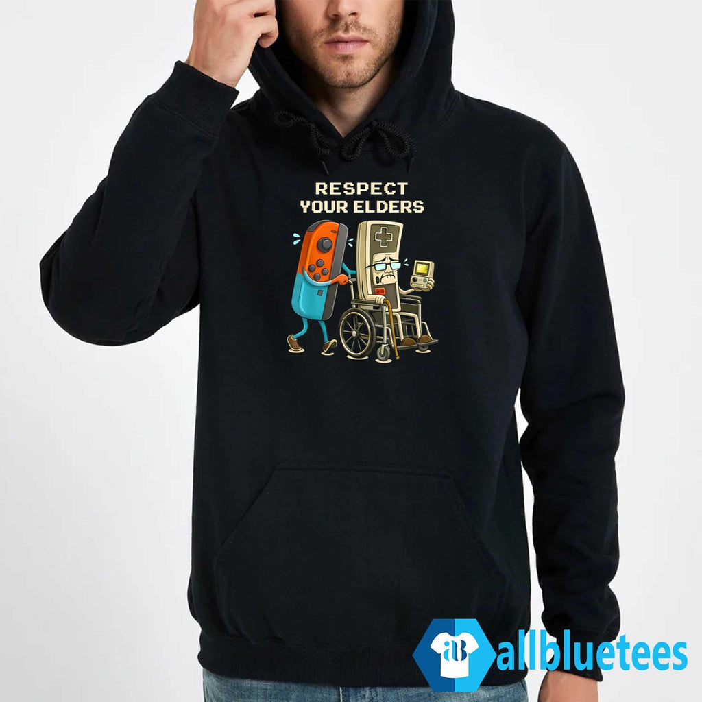 Gamer Respect Your Elders Shirt