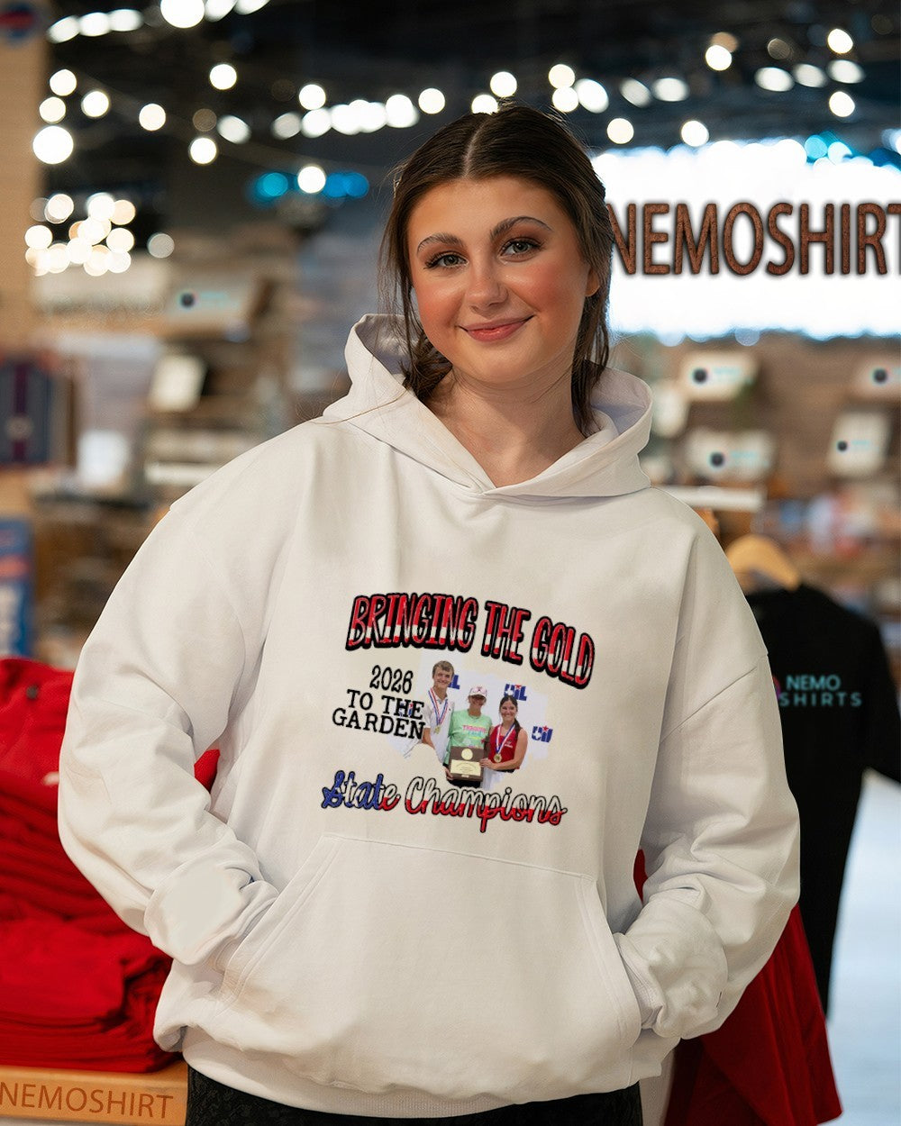 Garden City High School Bearkats bringing the gold 2026 to the garden state champions shirt
