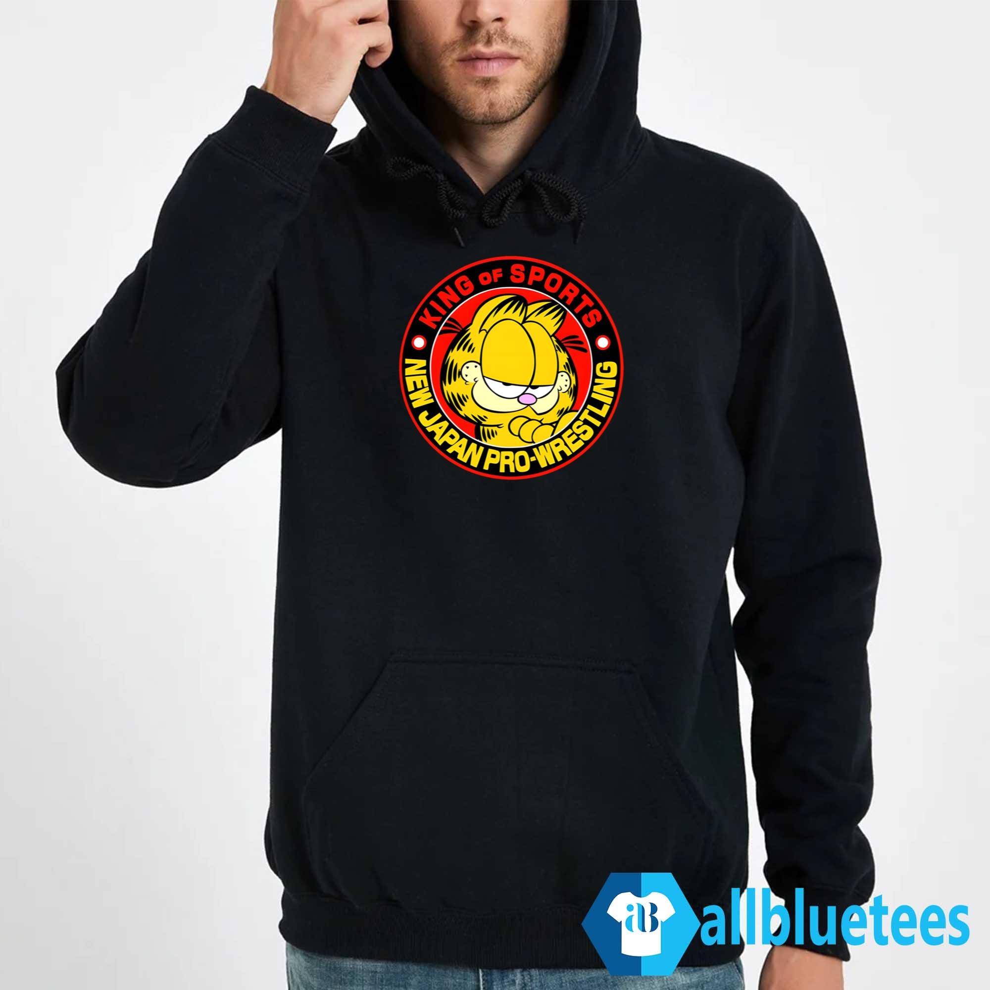 Garfield King Of Sports New Japan Pro Wrestling Shirt