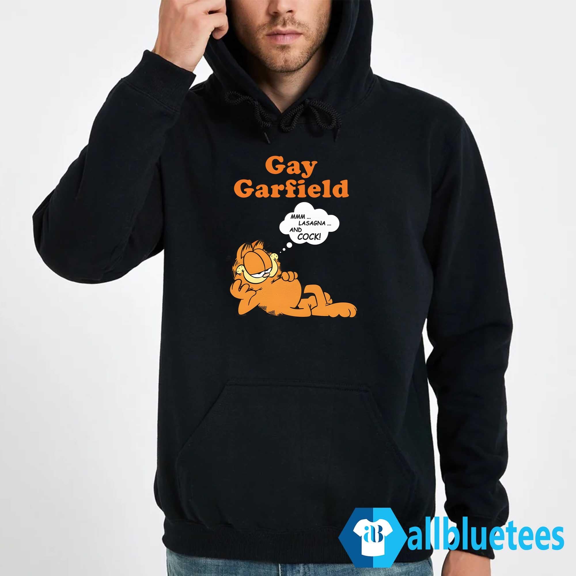 Gay Garfield Mmm… Lasagna…And Cock Shirt