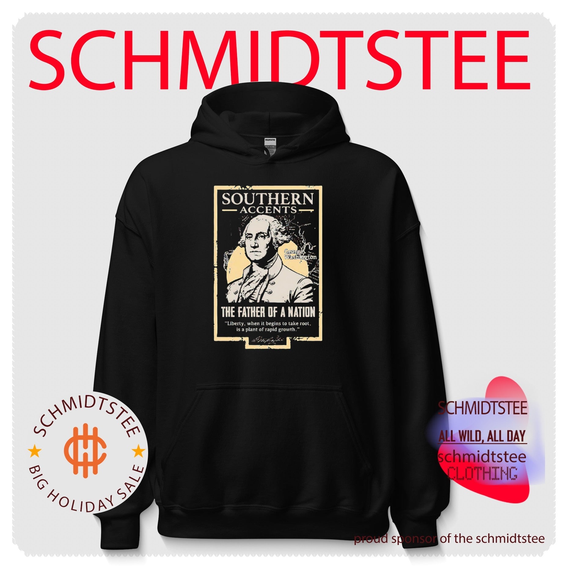 George Washington Southern Accents The Father of a Nation shirt