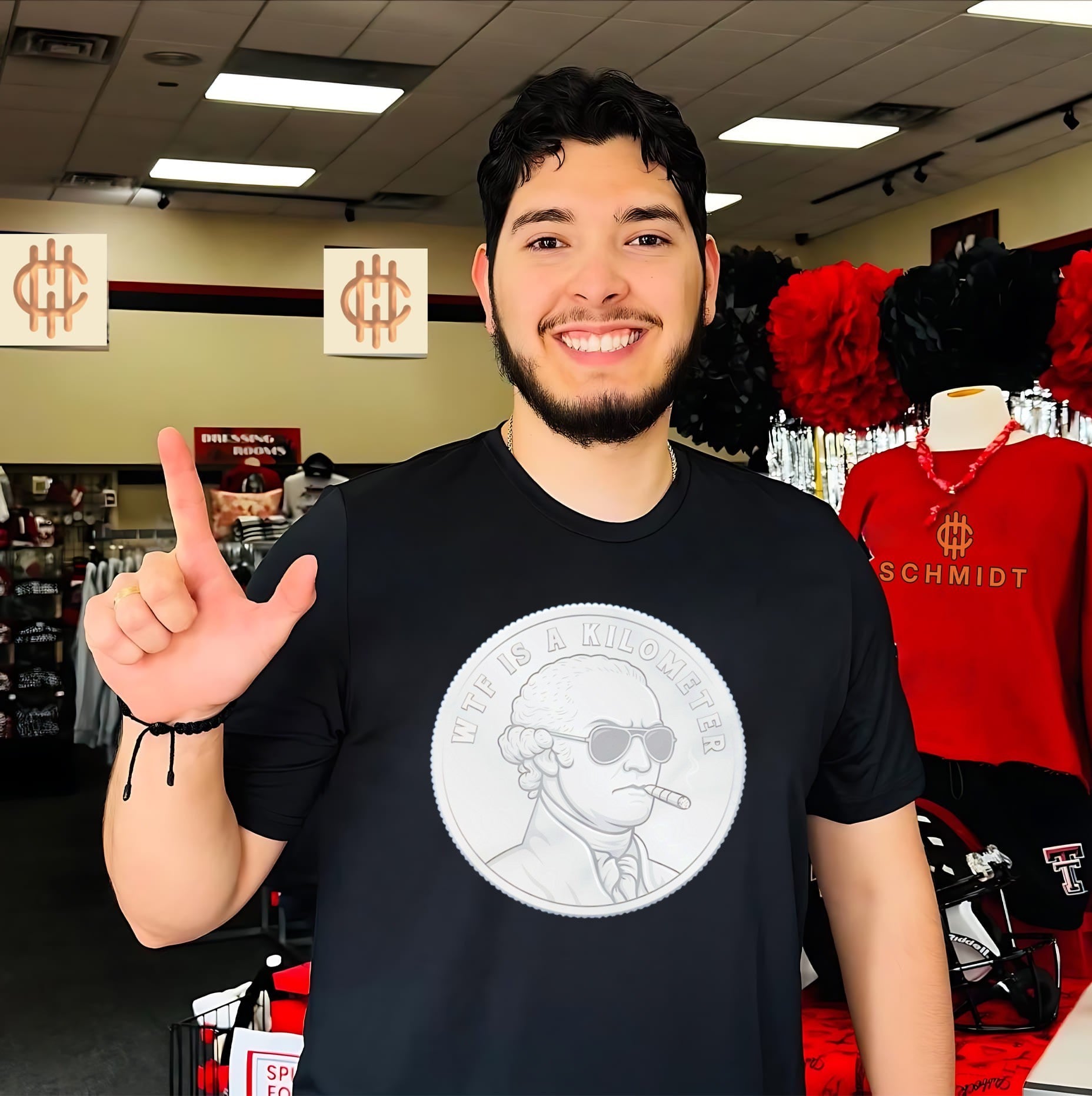 George Washington Wtf Is a Kilometer American History shirt