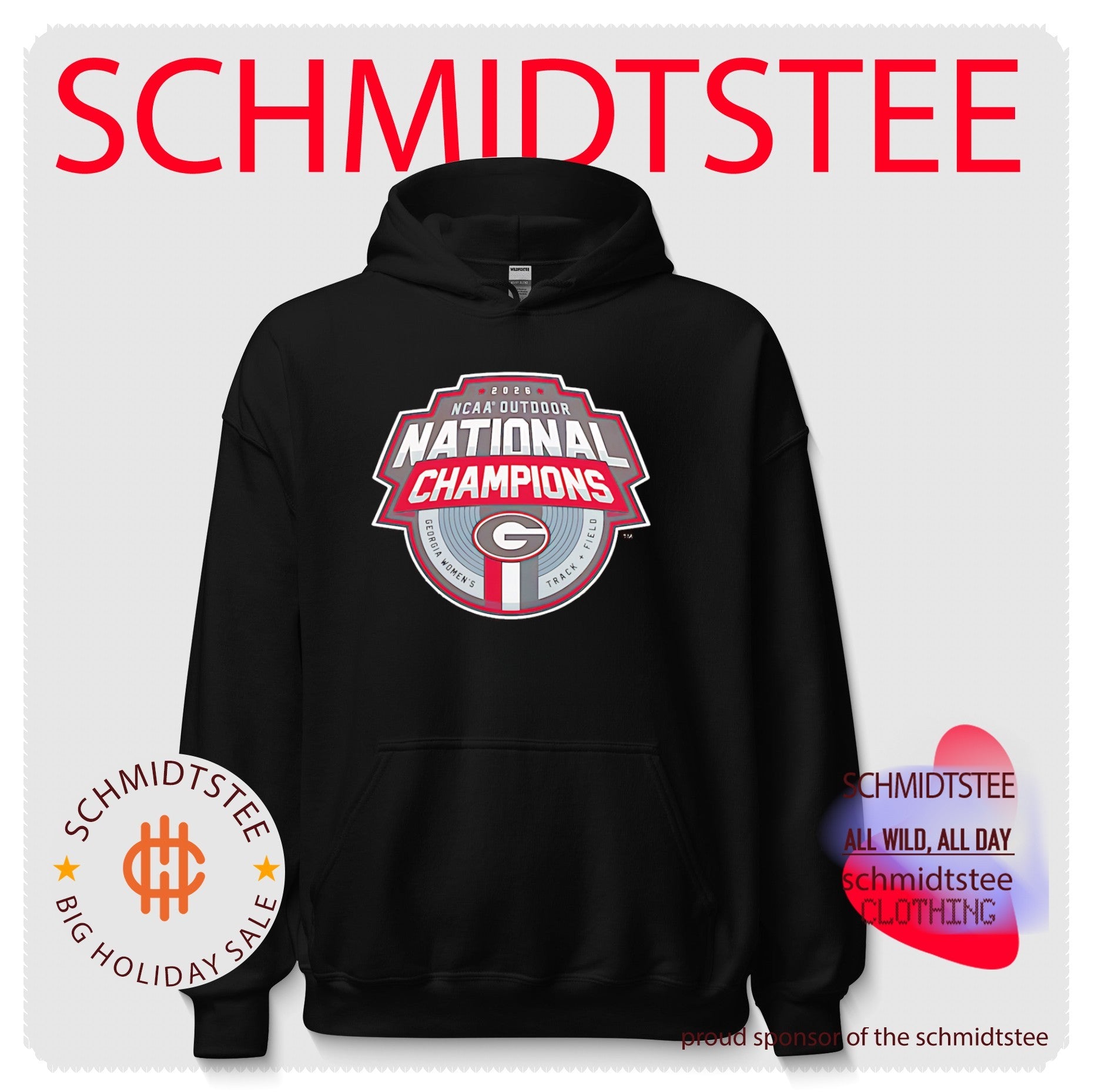 Georgia Bulldogs 2026 NCAA Women’s Outdoor Track & Field National Champions shirt