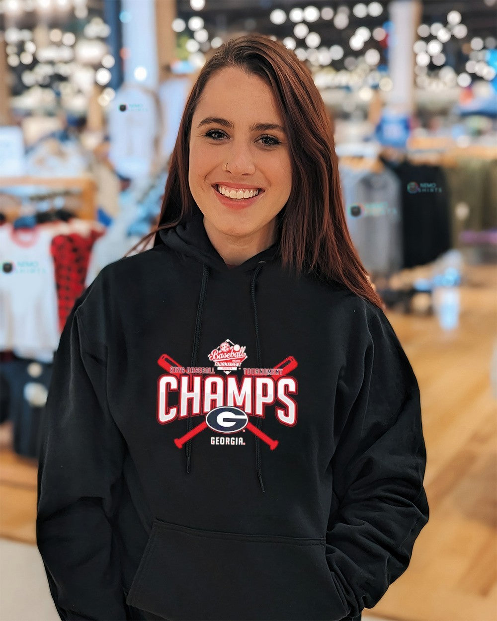 Georgia Bulldogs 2026 SEC baseball tournament champs shirt