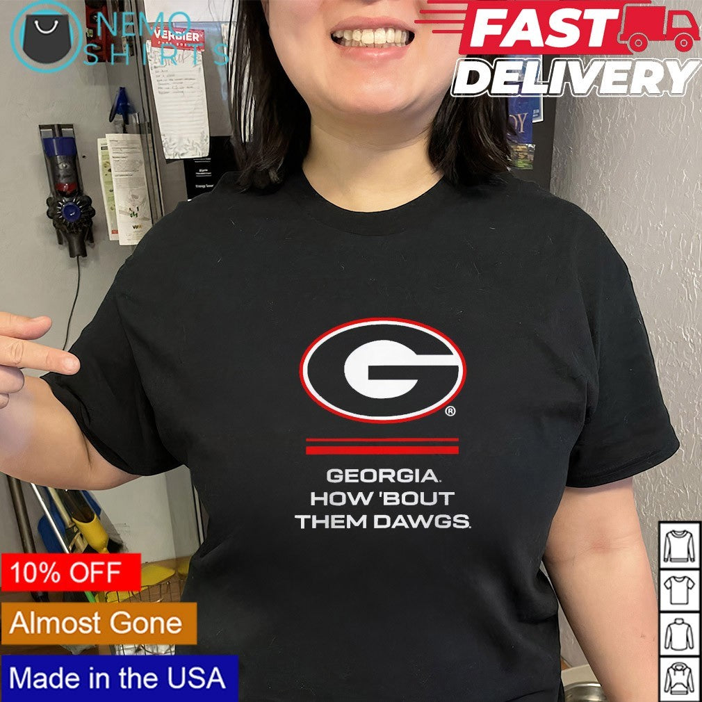 Georgia Bulldogs 2026 how about them dawgs shirt