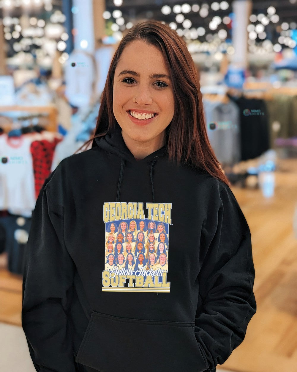 Georgia Tech Yellow Jackets 2026 softball team shirt