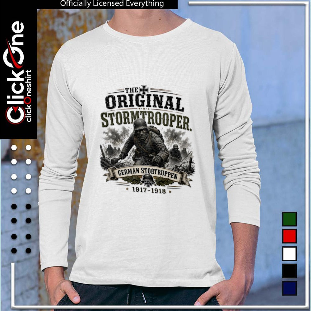 German Stoßtruppen The Original Stormtrooper 1917-1918 World War I Military shirt