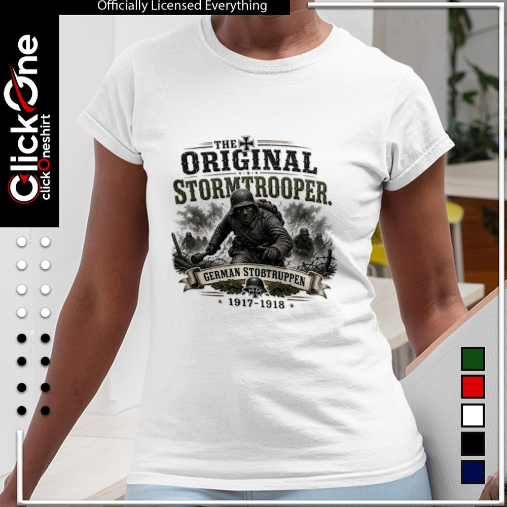 German Stoßtruppen The Original Stormtrooper 1917-1918 World War I Military shirt