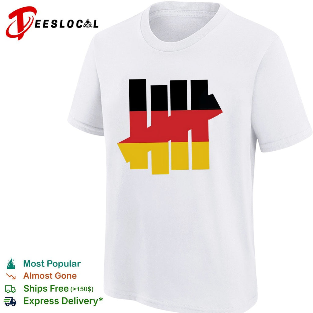 Germany flag Undefeated logo shirt