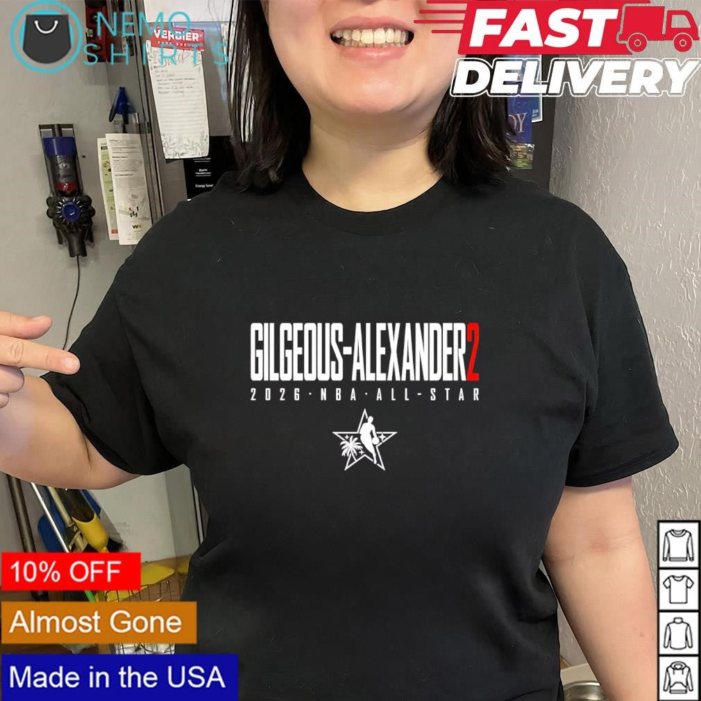 Gilgeous-Alexander2 Oklahoma City Thunder 2026 NBA All-Star shirt