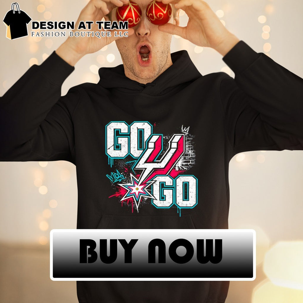 Go Spurs Go San Antonio Spurs Basketball graffiti shirt