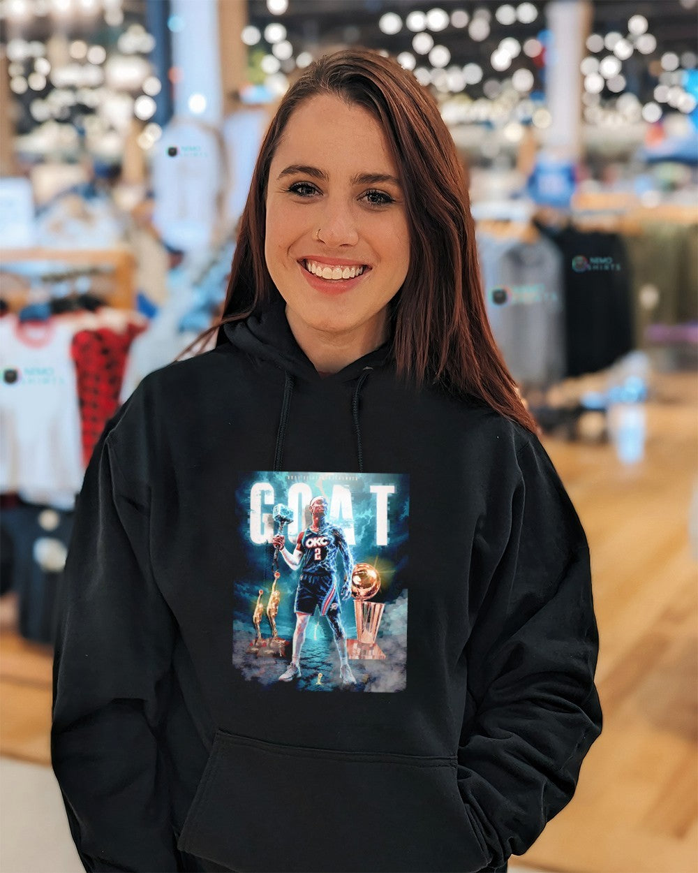 Goat Shai Gilgeous-Alexander OKC Hall of Fame shirt
