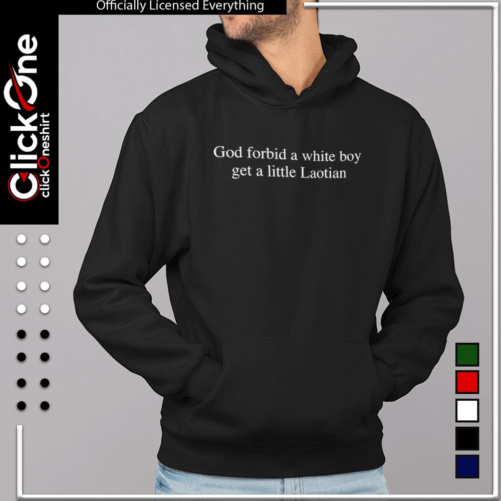 God forbid a white boy get a little Laotian King of the Hill shirt