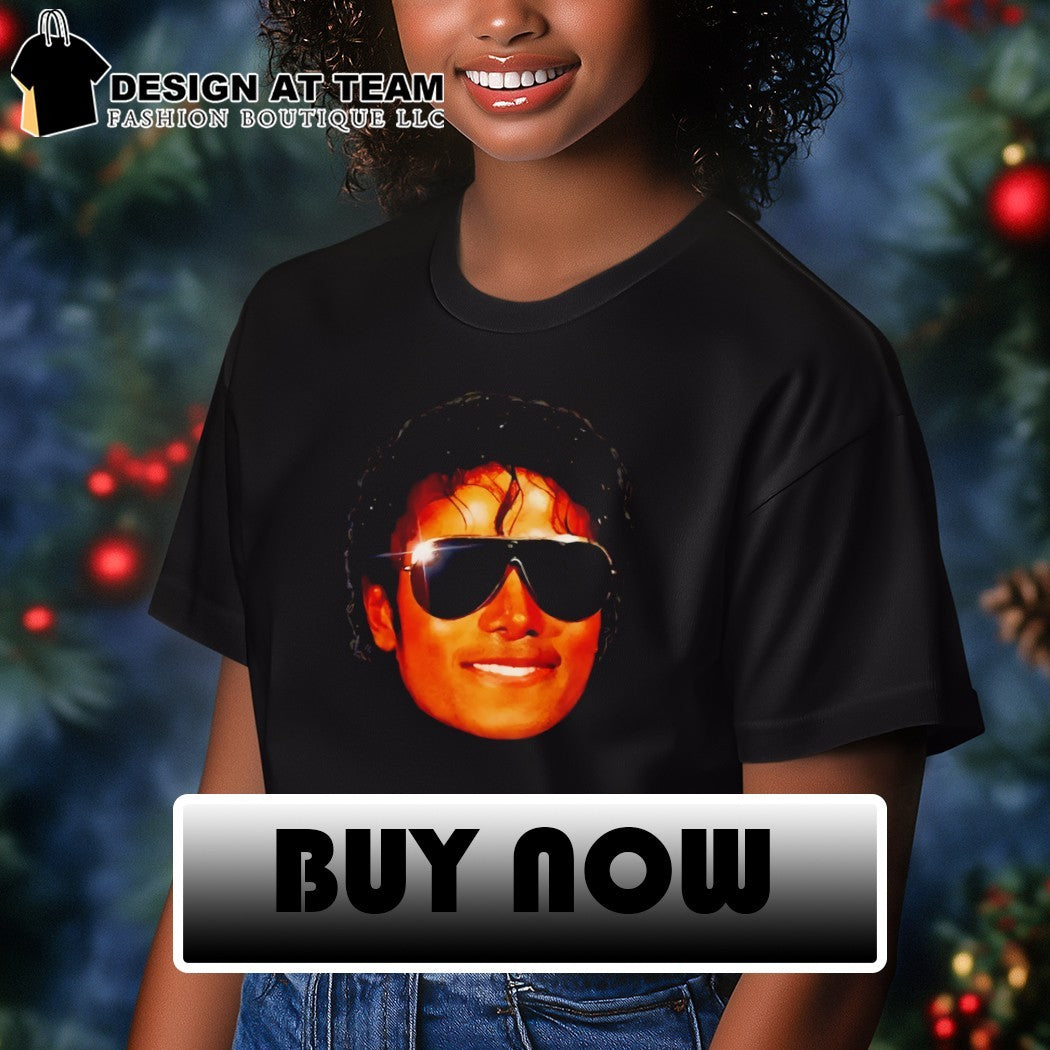 Godfrey Michael Jackson big face vintage shirt