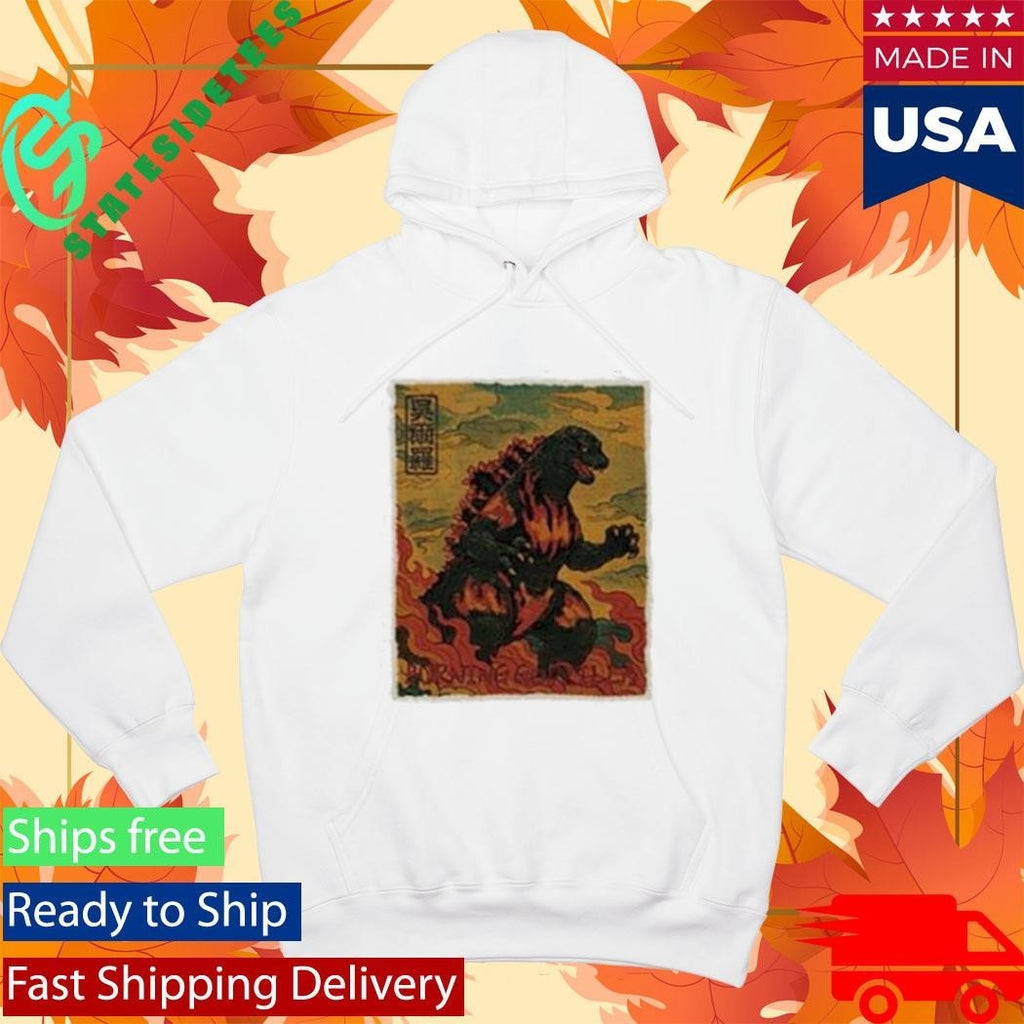 Godzilla Vs Destoroyah 30Th Anniversary Scene Illustration Shirt
