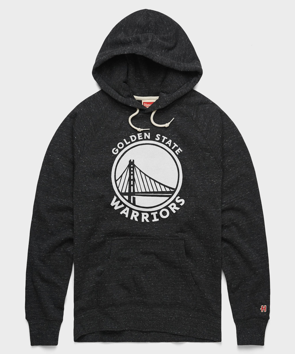 Golden State Warriors Blacktop Logo Hoodie