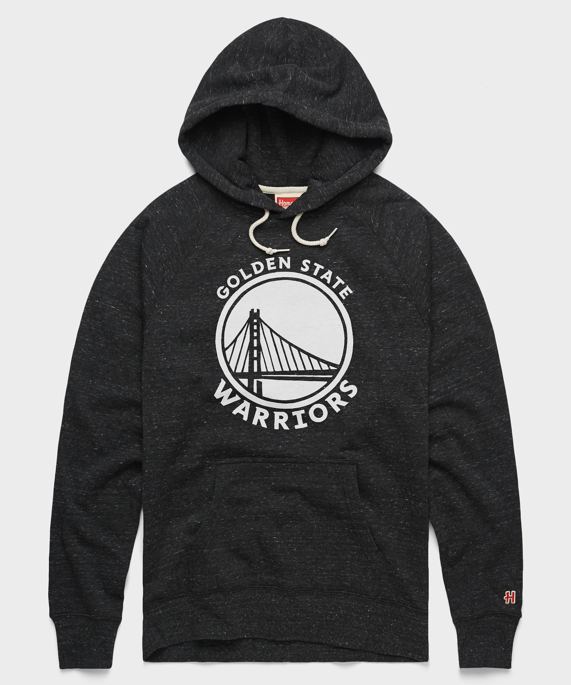 Golden State Warriors Blacktop Logo Hoodie